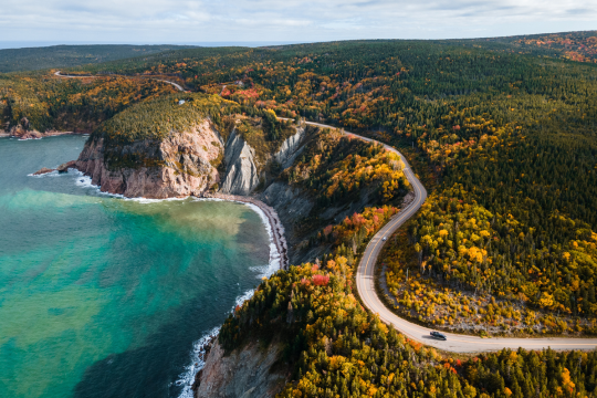 Scotch Head, île du Cap-Breton, Nouvelle-Écosse.